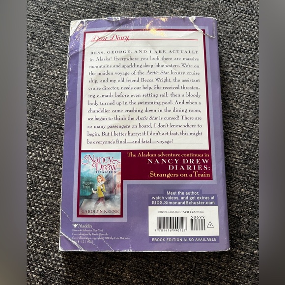 Nancy drew diaries curse of the arctic star
Carolyn Keene - Picture 2 of 3